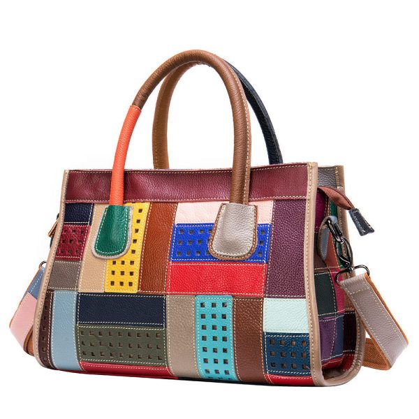 Womens Leather Shoulder Bag Western Leather Handbags - Image 2