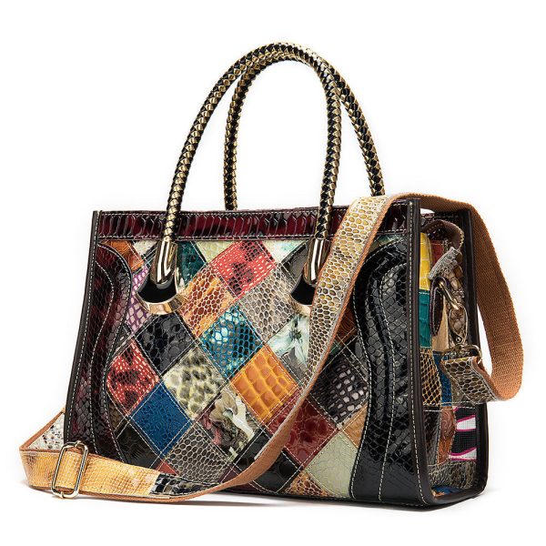 Womens Leather Shoulder Bag Western Leather Handbags - Image 4