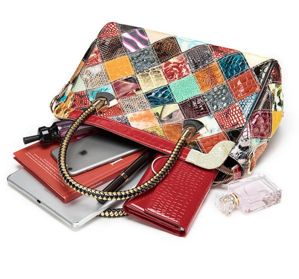 Womens Leather Shoulder Bag Western Leather Handbags - Image 13