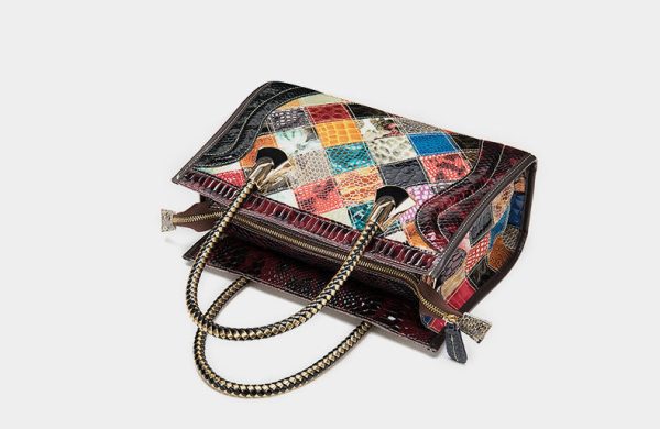 Womens Leather Shoulder Bag Western Leather Handbags - Image 9
