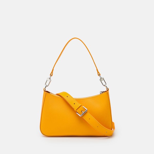Stylish White Leather Shoulder Bag Genuine Leather Handbags For Ladies - Image 6