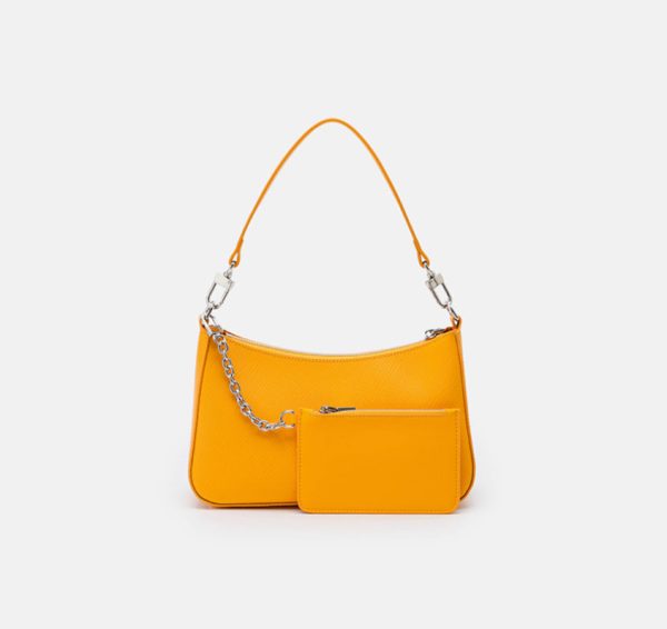 Stylish White Leather Shoulder Bag Genuine Leather Handbags For Ladies - Image 5