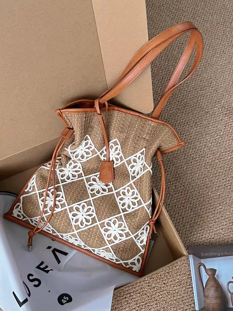 Chic Women's Boho Handbags Crochet Tote Bag For Women - Image 11