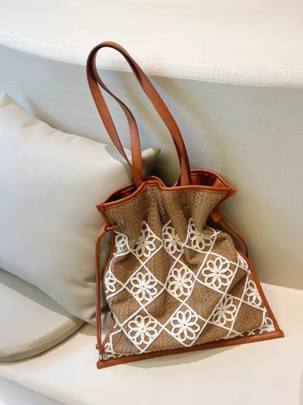 Chic Women's Boho Handbags Crochet Tote Bag For Women - Image 4