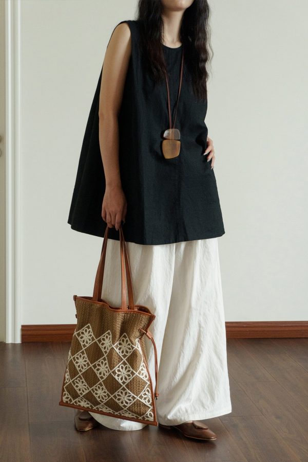 Chic Women's Boho Handbags Crochet Tote Bag For Women - Image 9