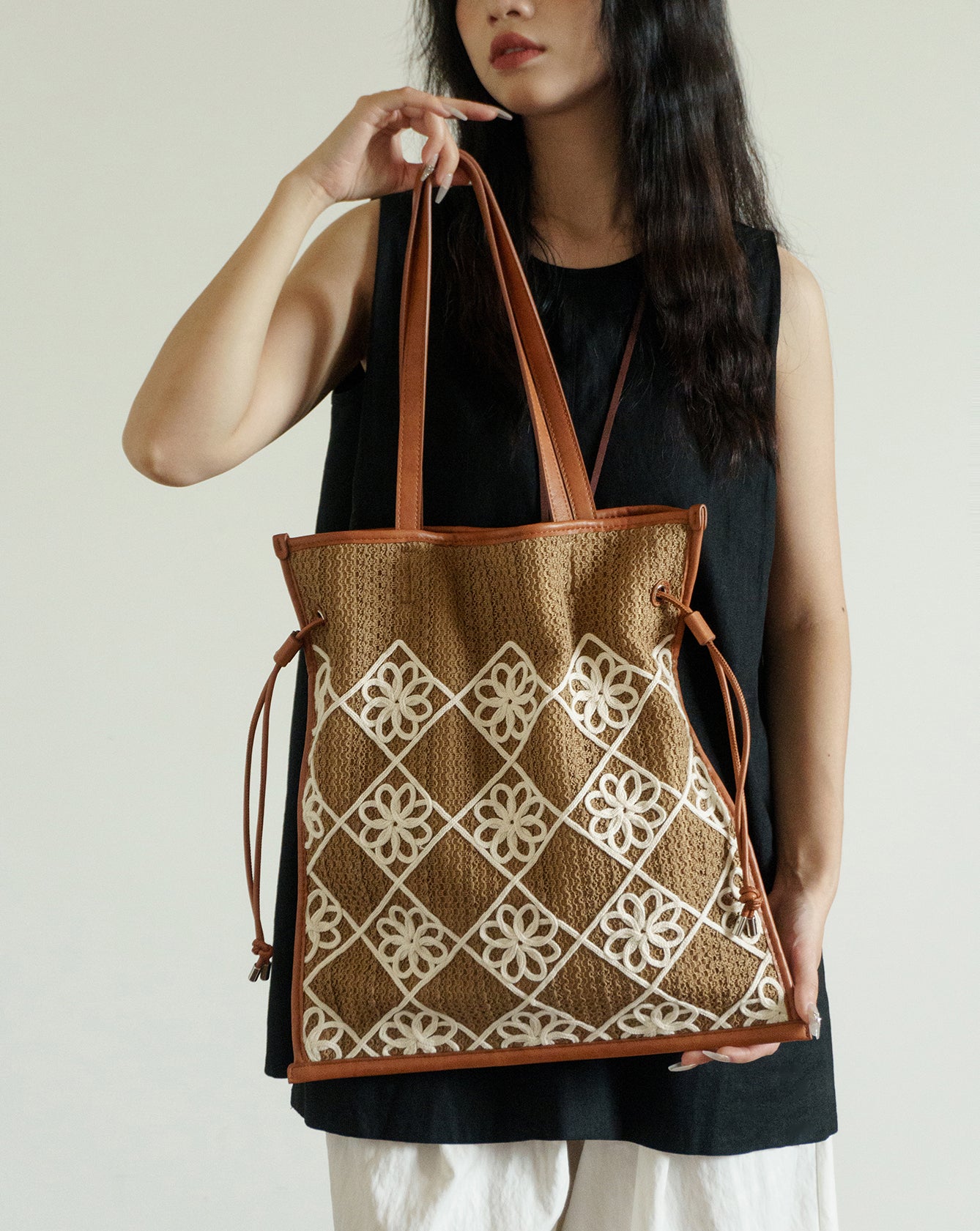 Chic Women's Boho Handbags Crochet Tote Bag For Women - Image 17