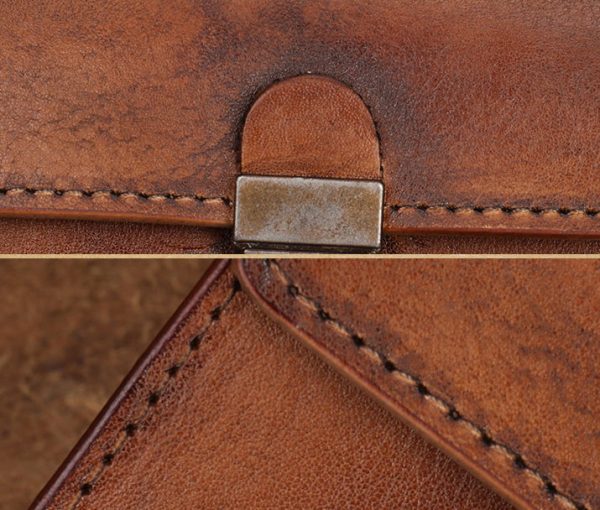 Women's Wallet With Lots Of Card Slots Leather Small Wallets For Women - Image 13