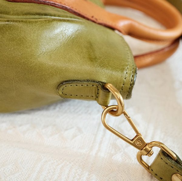 Womens Mini Leather Shoulder Bag Leather Crossbody Purse - Image 10