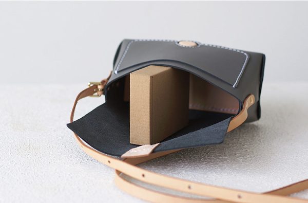 Womens Mini Leather Shoulder Bag Leather Crossbody Purses For Women - Image 5