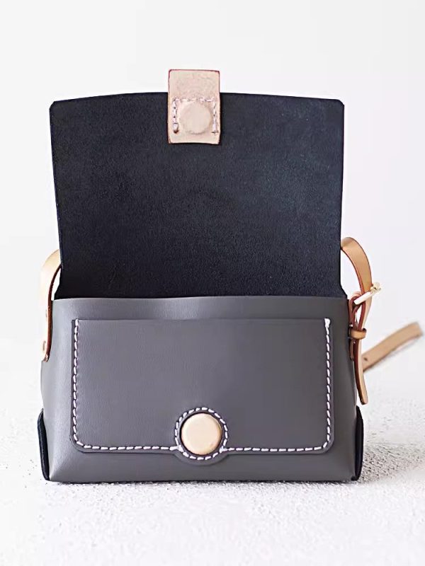 Womens Mini Leather Shoulder Bag Leather Crossbody Purses For Women - Image 6