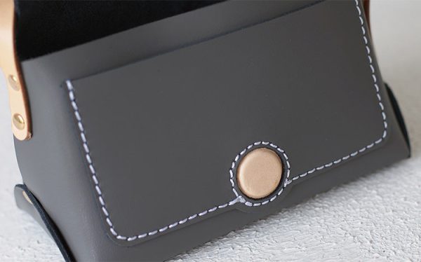 Womens Mini Leather Shoulder Bag Leather Crossbody Purses For Women - Image 9